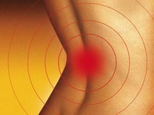 Sakit di punggung bawah dengan osteochondrosis